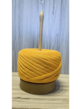 Деревянный держатель для пряжи, клубка, ручная работа