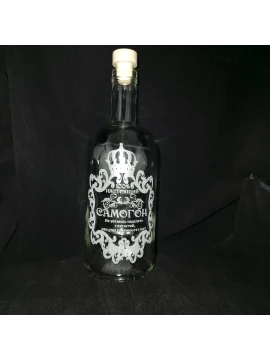 Бутылка с гравировкой "Самогон", 0.7 л