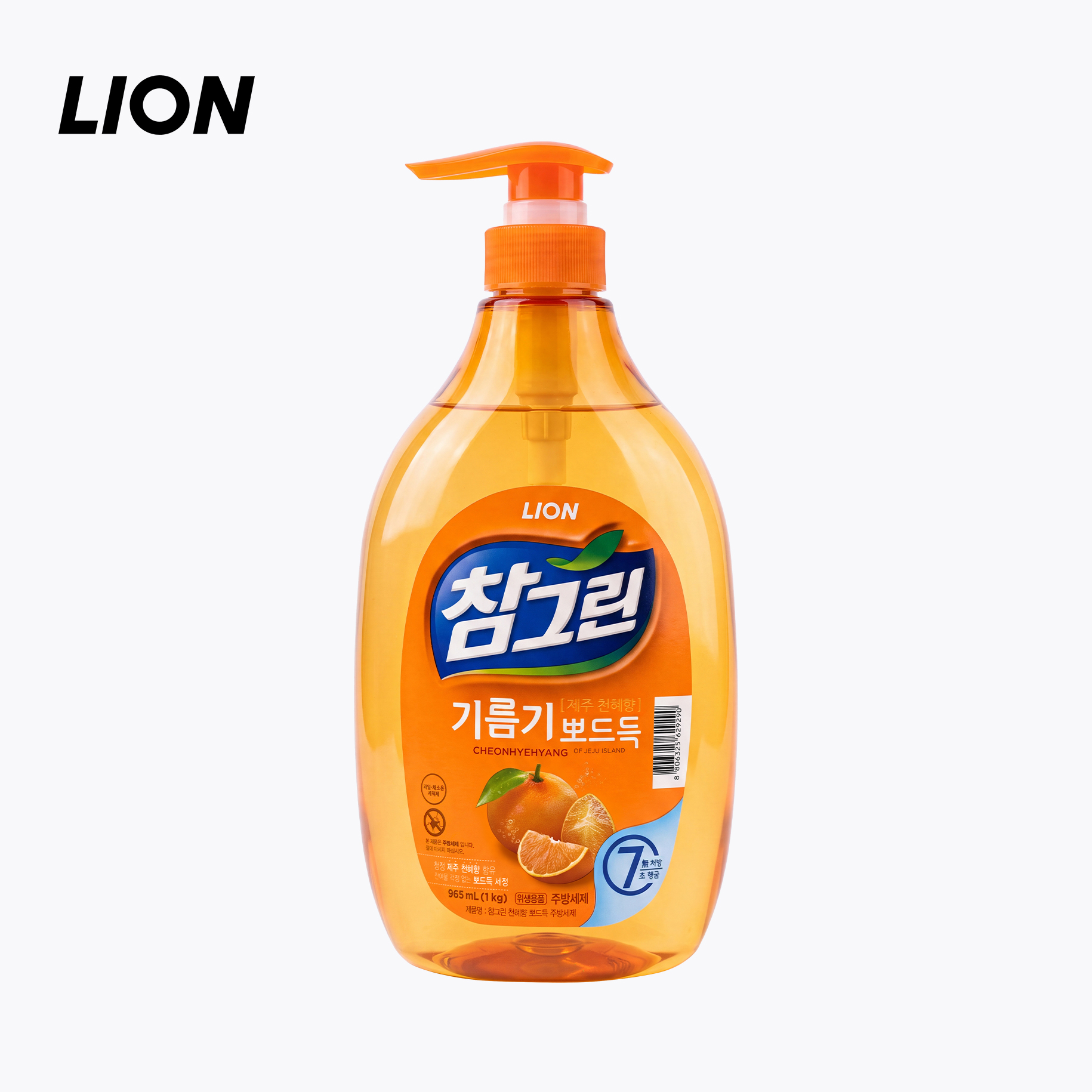 Lion Средство для мытья посуды с экстрактом японского мандарина — фото 1