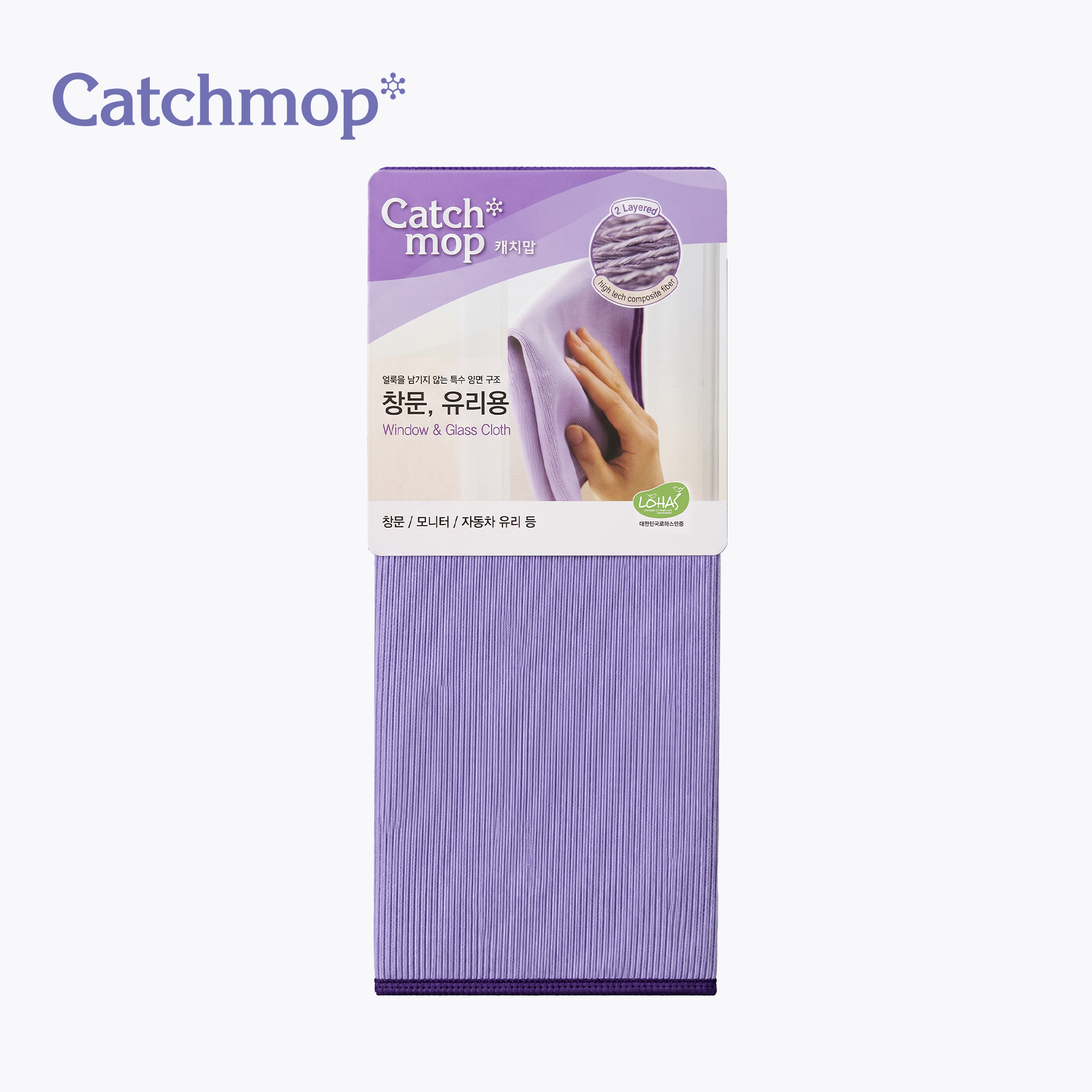 Catchmop Салфетка для стеклянных и глянцевых поверхностей — фото 1